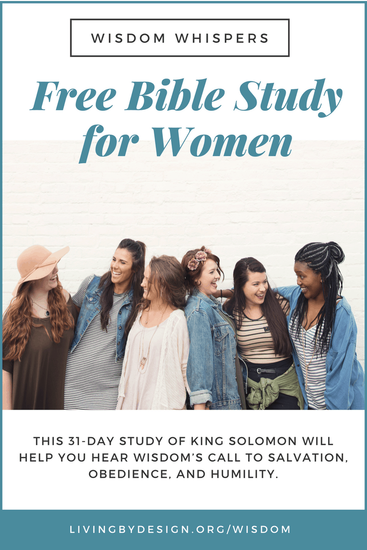 King Solomon began his reign with wisdom, but ended it with folly. Throughout this 31-day free Bible study for women, we will explore what went wrong and learn from Solomon's mistakes. Here are 8 reasons for you to join us as we learn to listen for the whispers of wisdom! #wisdomwhispers #biblestudy